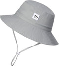 Baby Sun Hat Smile Face UPF 50+ Toddler Bucket Hat by MaxNova