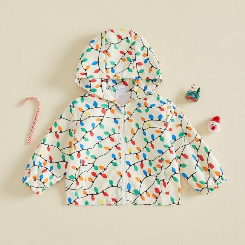 Toddler Baby Girl Windbreaker Jacket Zip Up Hoodie Long Sleeve Sweatshirt - Image 4