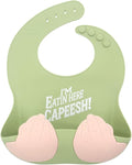 Teasin' Teethers Funny Italian Silicone Baby Bib by Unknown