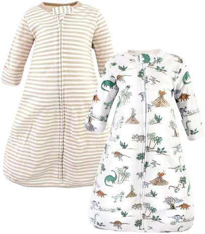 Hudson Baby Unisex Baby Cotton Long-Sleeve Wearable Sleeping Bag by HudsonBaby