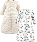 Hudson Baby Unisex Baby Cotton Long-Sleeve Wearable Sleeping Bag by HudsonBaby