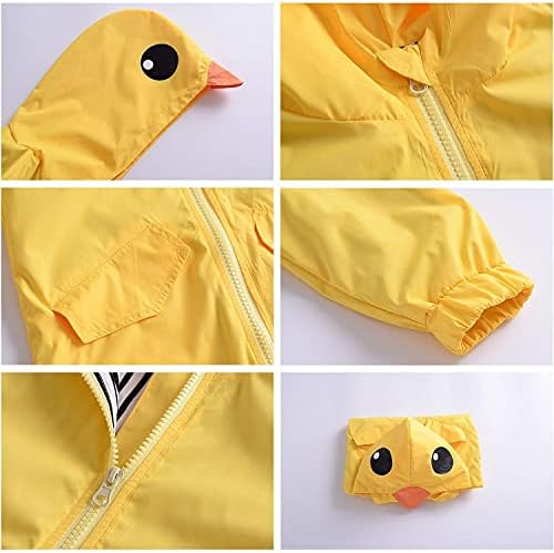 CM C&M WODRO Toddler Baby Boy Girl Duck Rain Jacket Cute Cartoon Animal - Image 6