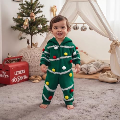 Monster Inc Halloween Baby Boy Girl Outfit Hoodie Rompers Newborn Jumpsuit - Image 3