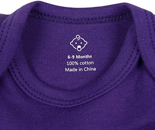 ROMPERINBOX Unisex Baby Onsies Solid Baby Bodysuit Romper Blank - Image 2