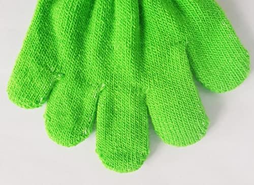 Toddler Boys and Girls Winter Knitted Writing Gloves, 1-3 Years Old - Image 4