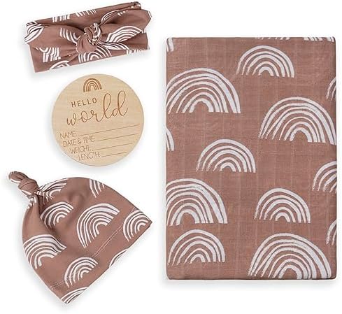 BabyWhale Muslin Swaddle Blanket by BabyWhale
