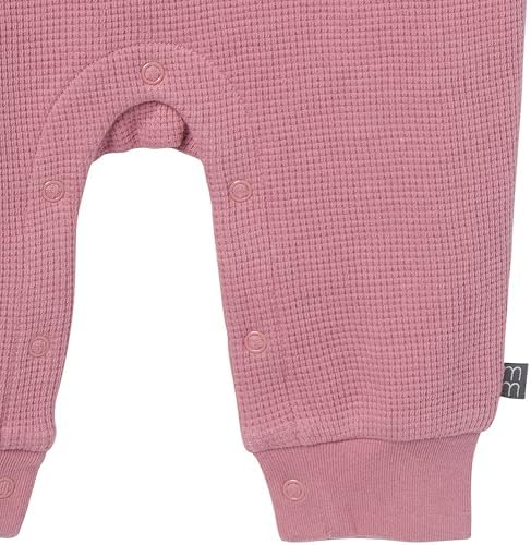 Modern Moments by Gerber Baby Henley Waffle Knit Romper - Image 3