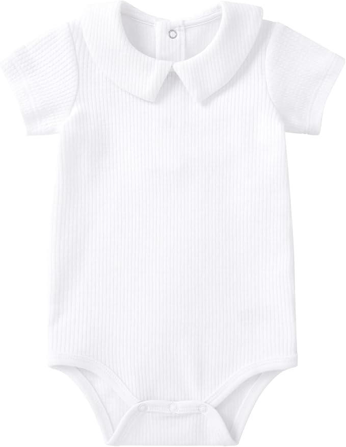 pureborn Baby Girls Boys Bodysuit Super Soft Cotton Romper 0-24 Months | by pureborn