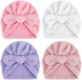 DRESHOW BQUBO Newborn Baby Bow Knot Turban Hat Hospital Hat Baby Infant Beanie by DRESHOW