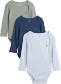 GAP Baby 3-pack Long Sleeve Bodysuit by GAP
