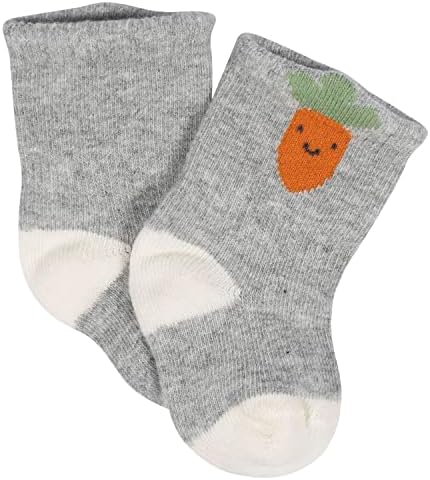 Gerber baby-girls 8-pair Wiggle Proof SockCasual Sock - Image 4