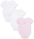 Little Me Clothes for Baby Girls' 3-Pack 100% Cotton Bodysuits by LittleMeChildrensApparel