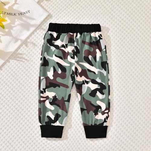 Aalizzwell Toddler Infant Baby Boys Hoodie Sweatshirt Pants Outfits Spring - Image 4