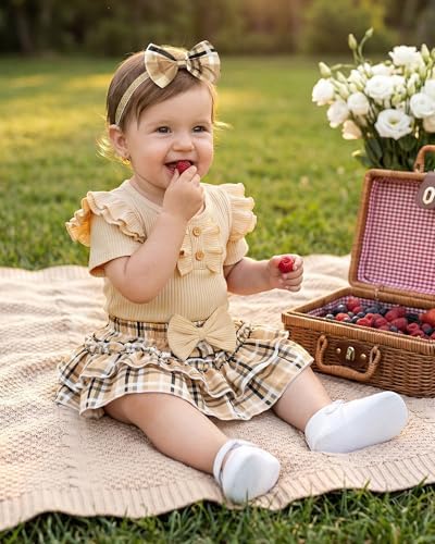 HONGTEYA Baby Girl Clothes Set Newborn Infant Summer Outfits - Image 2