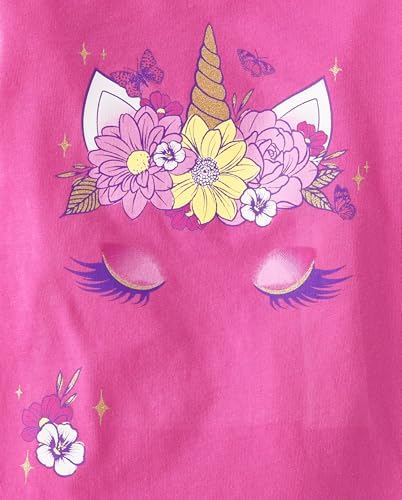 The Children's Place Baby Girls' And Toddler Unicorns, butterflies, trends Long - Image 2