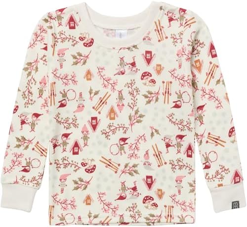 Modern Moments by Gerber Baby Holiday 2 Piece Tight Fitting Pajamas - Image 2