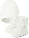 Baby Booties & Hat Set Newborn First Walkers by Opewod