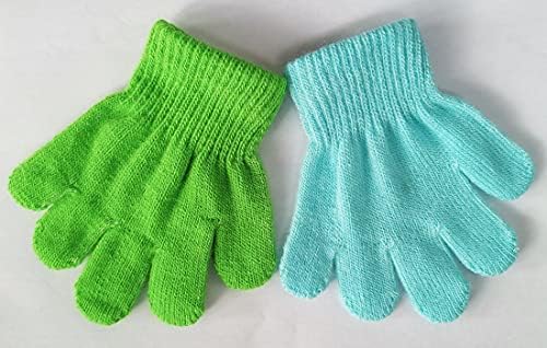 Toddler Boys and Girls Winter Knitted Writing Gloves, 1-3 Years Old - Image 6