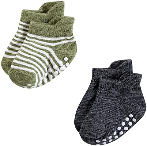 Hudson Baby Unisex Baby Non-Skid No-Show Socks - Image 6