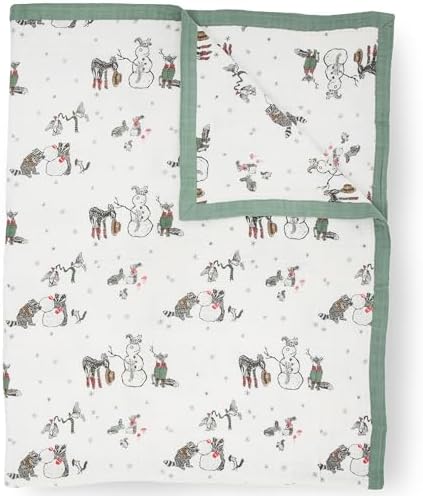 Little Unicorn Premium Quilted Throw | Super Soft by LittleUnicorn