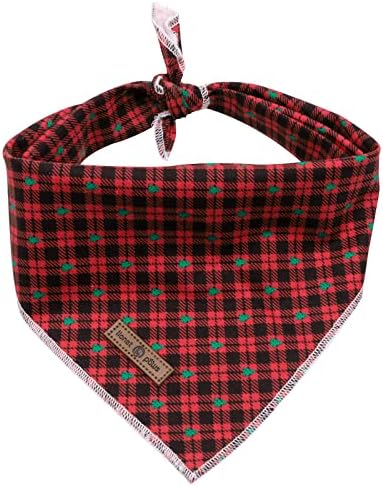 Lionet Paws Christmas Dog Bandana by lionetpaws