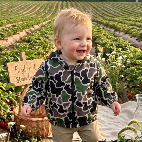 Toddler Baby Girl Windbreaker Jacket Zip Up Hoodie Long Sleeve Sweatshirt - Image 2