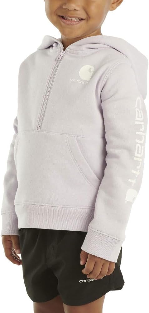 Carhartt Kid's CA6273 Long-Sleeve Half-Zip Sweatshirt by Carhartt