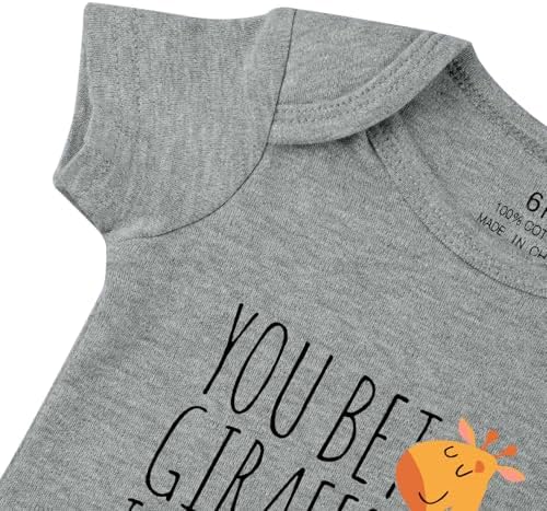 listery Funny Baby Clothes Boy Cute Giraffe Baby Funny Newborn - Image 3