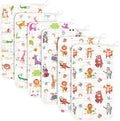 Baby Burp Cloths Muslin Washcloths 6 Pack Cotton Burp Rags by Decalsweet