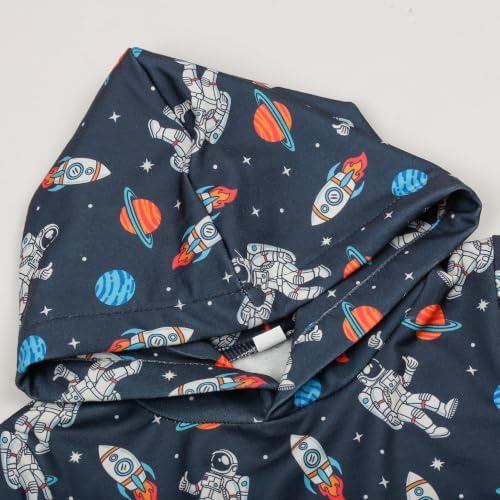 RETSUGO Baby Boys Dinosaurs Hoodie Boy Girls Truck Pullover - Image 5