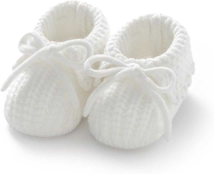 mimixiong Baby Booties Newborn Infant Sock Shoes | Hand Knitting Crochet Boy by mimixiong