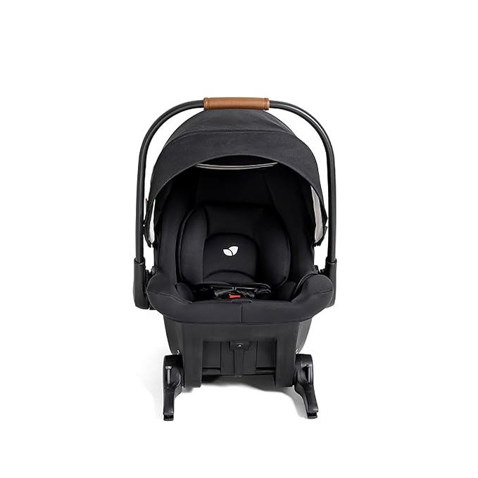 Joie Kava 3-in-1 Stroller and Mint Latch Car Seat Travel System with Reversible Seat, All-Wheel Suspension, and Flex in-Seat Comfort (Shale)