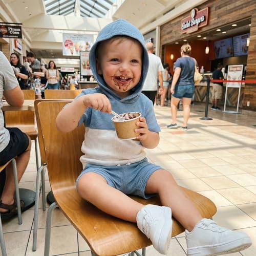 Toddler Baby Boy Hooded Dinosaur Summer Outfit Funny T-Shirt Shorts Set - Image 5