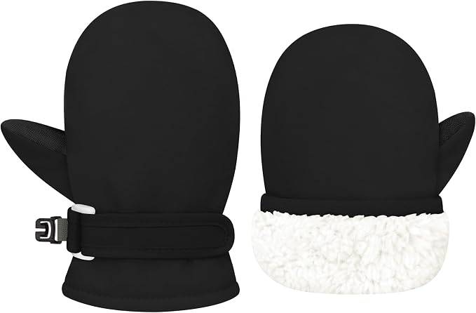 Olreco Baby Toddler Mittens Waterproof Infant Baby Winter Mittens Toddler Snow by Olreco