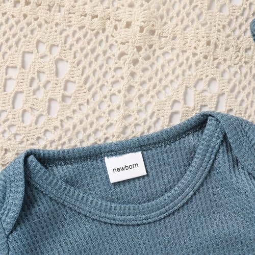 GRNSHTS Newborn Baby Boy Romper Coming Home Outfits Letter Print Bodysuit - Image 4