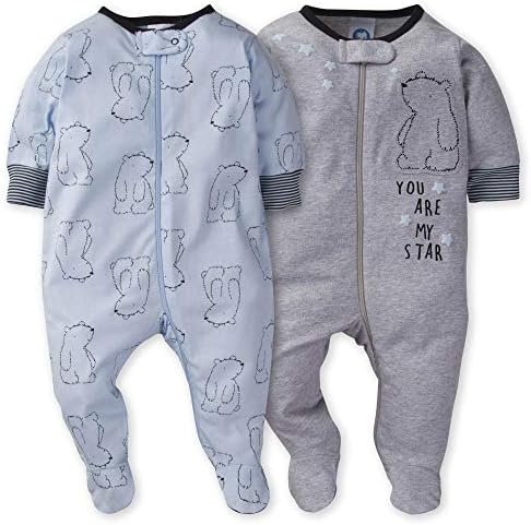 Gerber Baby Boys’ 2-Pack Sleep ‘N Play Pajamas - Image 4