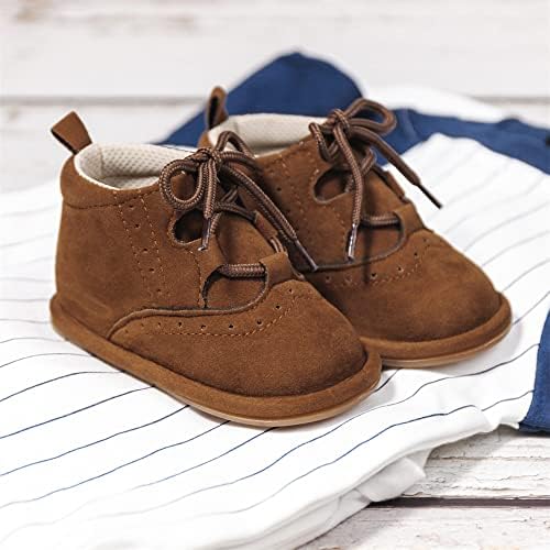 Meckior Baby Booties Newborn Infant Unisex Baby Girls Boys Velvet Rubber - Image 3