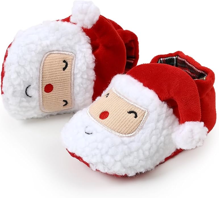 Baby Booties Cozy Fleece Slippers Soft Baby Shoes - Image 9