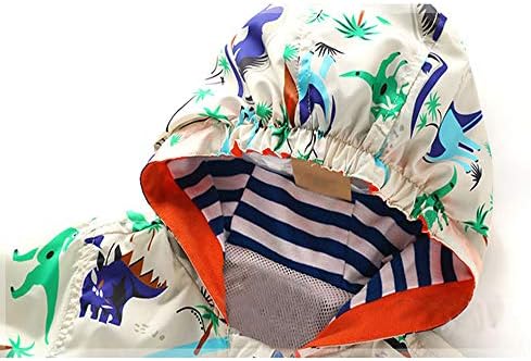 Boys' Hooded Dinosaur Jacket Windbreaker Outerwear - Image 5