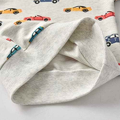 KuKitty Toddler Infant Baby Boy Clothes Animal Style Long Sleeve Hoodie Tops - Image 5