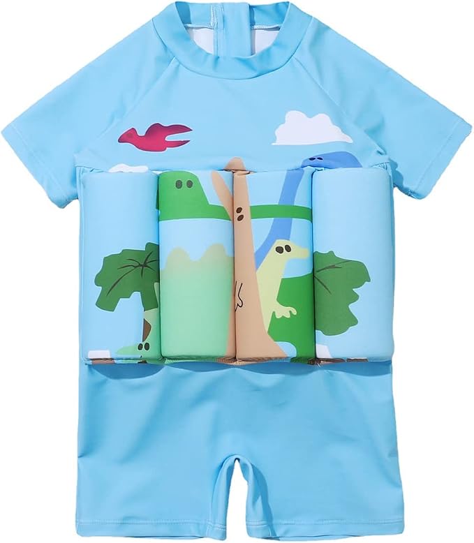 Kids Boys Girls Floatation Swimsuit by IDOPIP