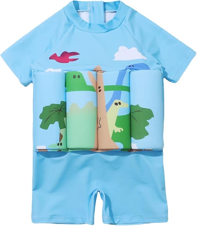 Kids Boys Girls Floatation Swimsuit by IDOPIP