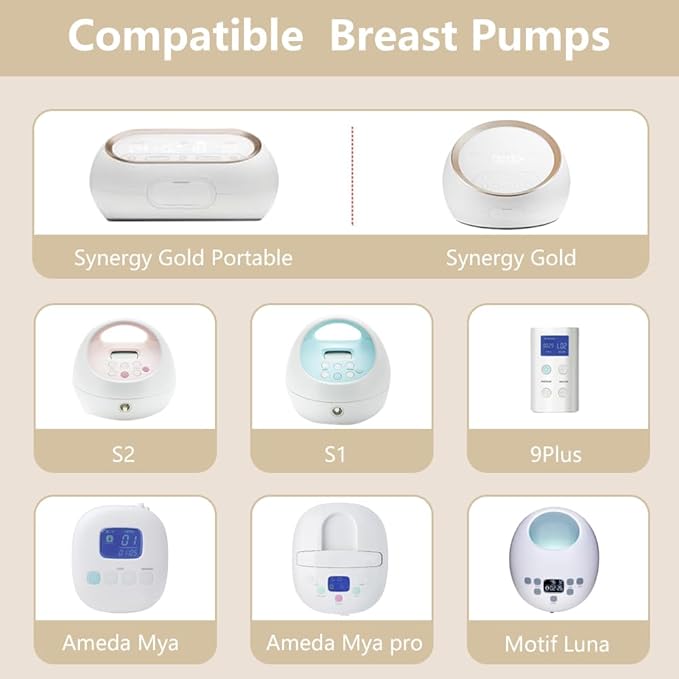 4pack Breast Pump Parts, 2pcs 15mm Flange and 2pcs Duckbill Valves for Spectra/Motif Luna/Amada MYA Breast pumps Parts, for Spectra S2 S1 9 Plus Parts, Replace to Spectra Flange Spectra Duckbill Valve