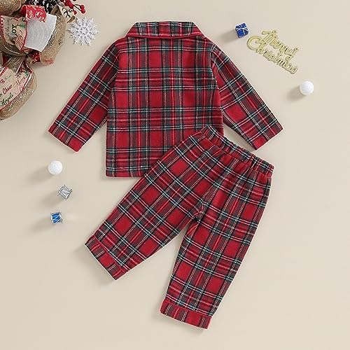 Kids Baby Girl Boy Satin Pajamas Set Button Down Sleep Shirt Top+Long Pants - Image 3
