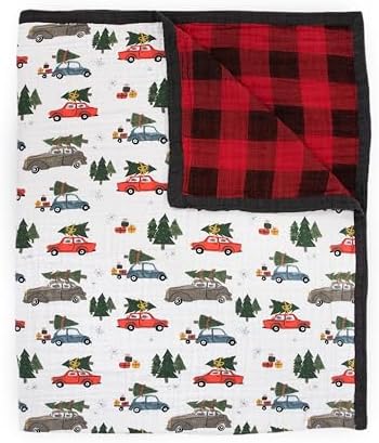 Little Unicorn Premium Quilted Throw | Super Soft by LittleUnicorn