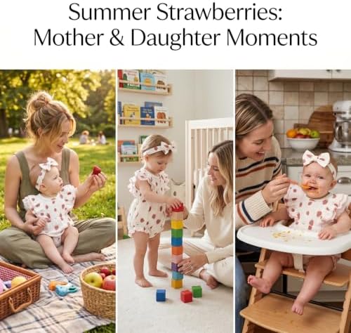 TITKKOP Ruffle Bubble Romper for Baby Girl | One-Piece Shorts Jumpsuit | Summer - Image 5