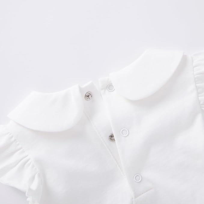 pureborn Baby Romper Bodysuits 2-Pack Unisex Soft Cotton One-Piece Outfit - Image 6