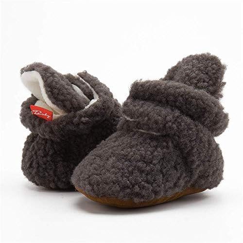 HsdsBebe Unisex Newborn Baby Cotton Booties Non-Slip Sole - Image 3