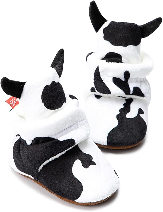 Sawimlgy Newborn Infant Baby Girl Boy Cotton Booties Stay On Sock Slippers Soft by Sawimlgy