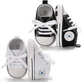 Unisex Baby Girls Boys Canvas High-top Shoes, Newborn Infant Anti-Slip Soft by KKIIDDSS
